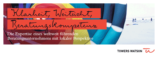 Inserat Towers Watson